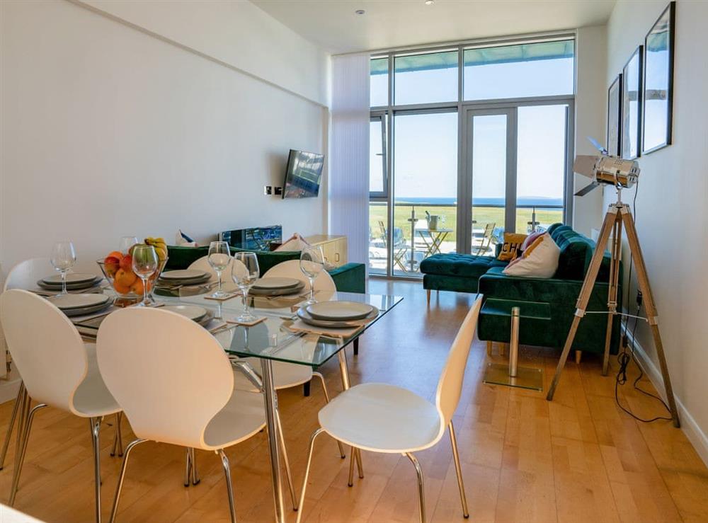 Dining Area at Apartment 47 in Newquay, Cornwall