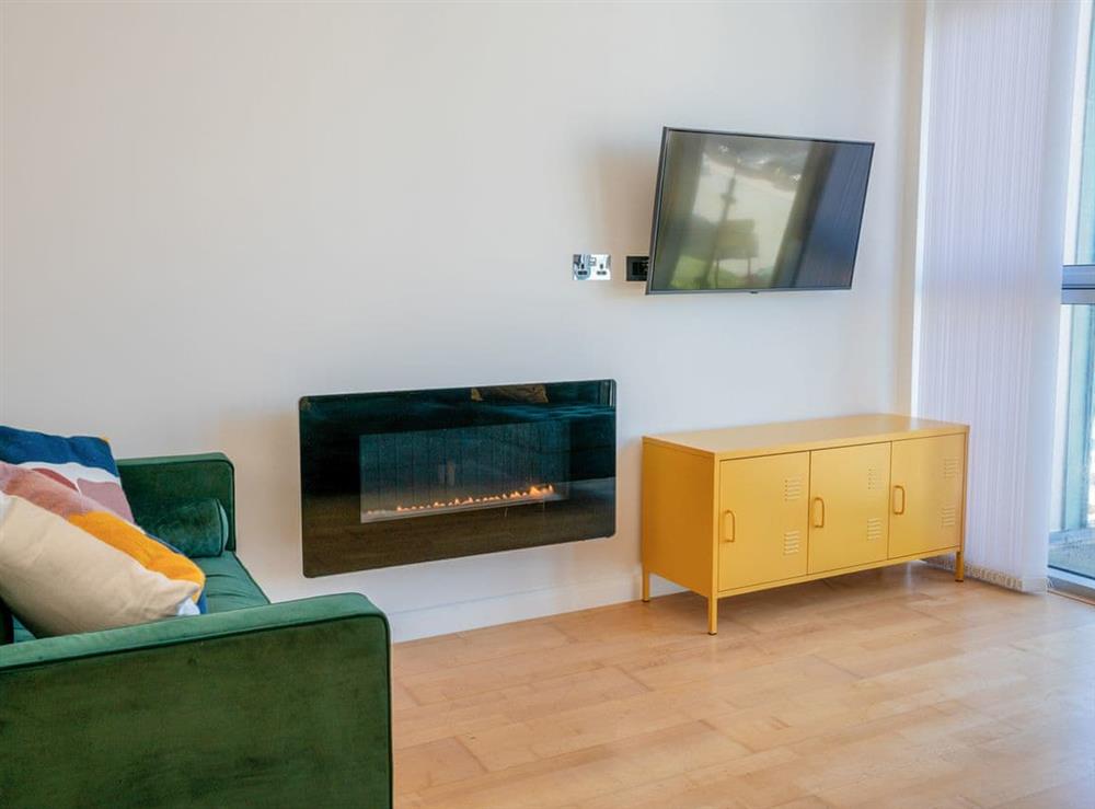 Living area at Apartment 47 in Newquay, Cornwall