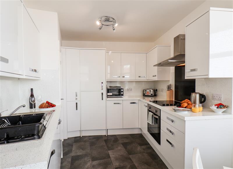 This is the kitchen at Apartment 5 @52, Bridlington