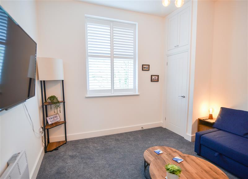 Enjoy the living room at Apartment 5 Victoria House, Lyme Regis