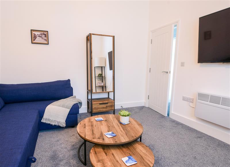 Relax in the living area at Apartment 5 Victoria House, Lyme Regis