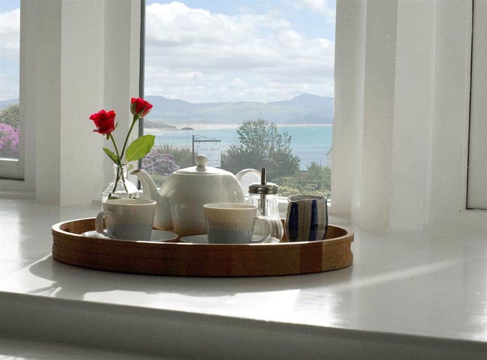 Sea view from the property at Apartment 6 (Harlech) in Criccieth, Gwynedd