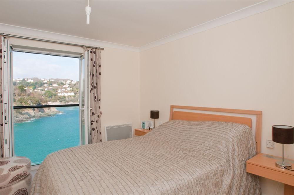 Master bedroom with lovely views at Apartment 6  Bolt Head in , Salcombe