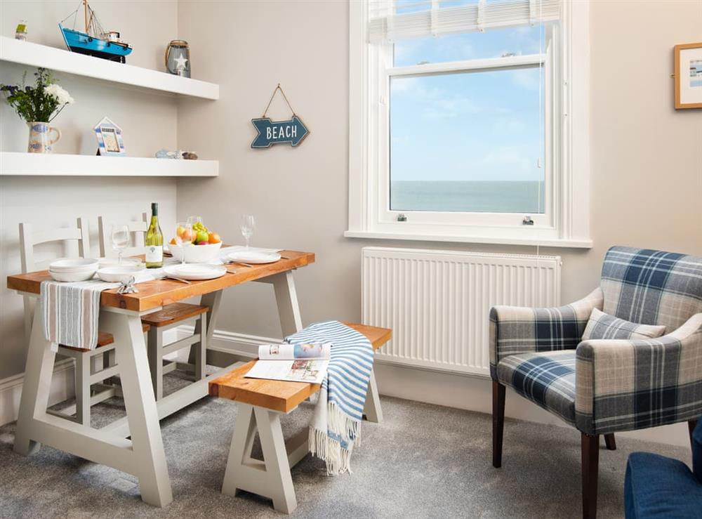 Dining Area at Apartment 6 in Filey, North Yorkshire