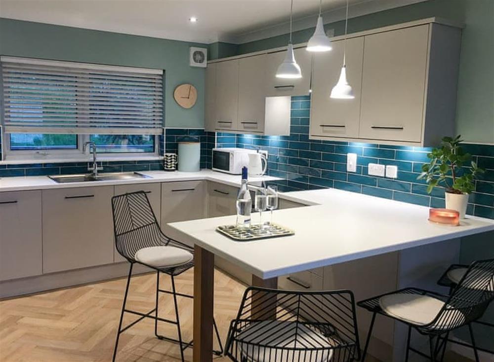 Kitchen at Apartment 8 in Newquay, Cornwall