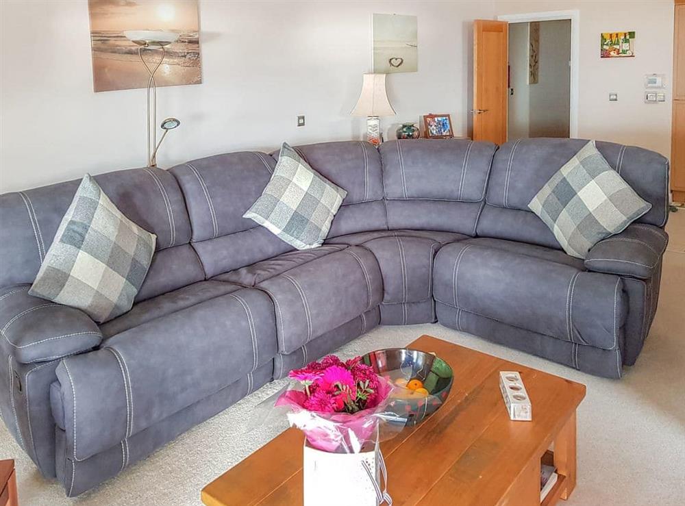 Living area at Apartment 8, The Bay in Torquay, Devon