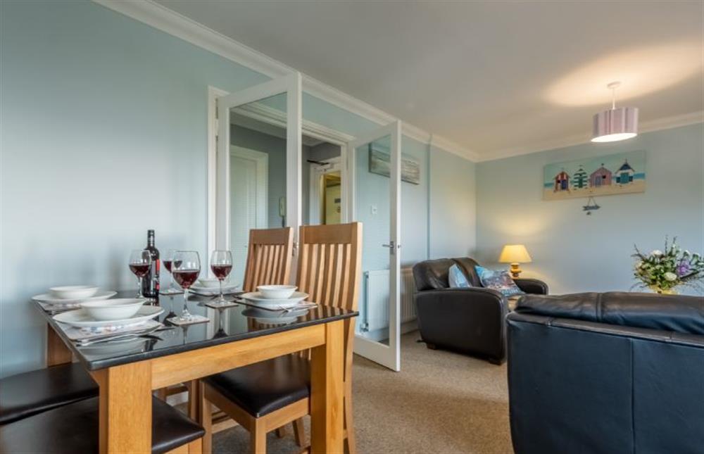 Dining area at Apartment Eight by the Sea, Sheringham