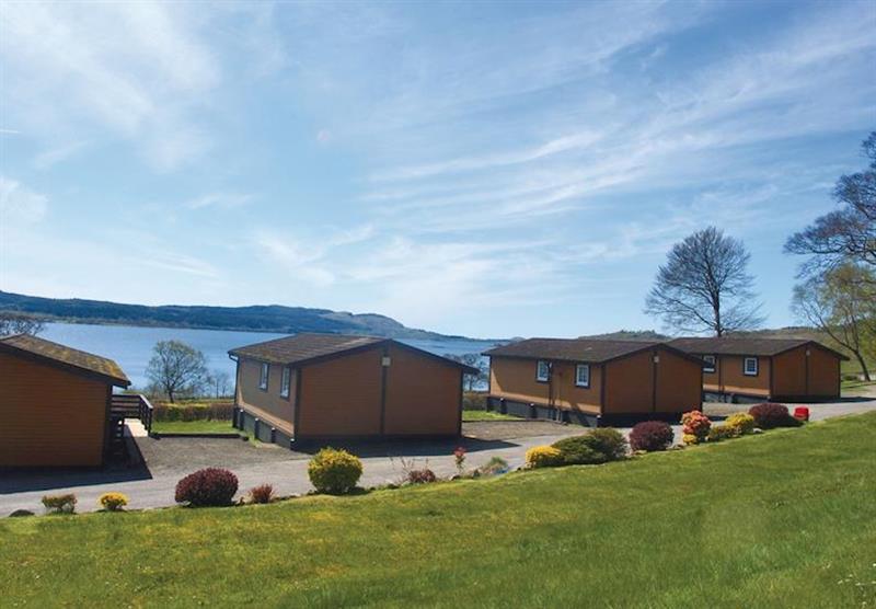 The lodge setting (photo number 4) at Appin Holiday Homes in Argyll, Scotland