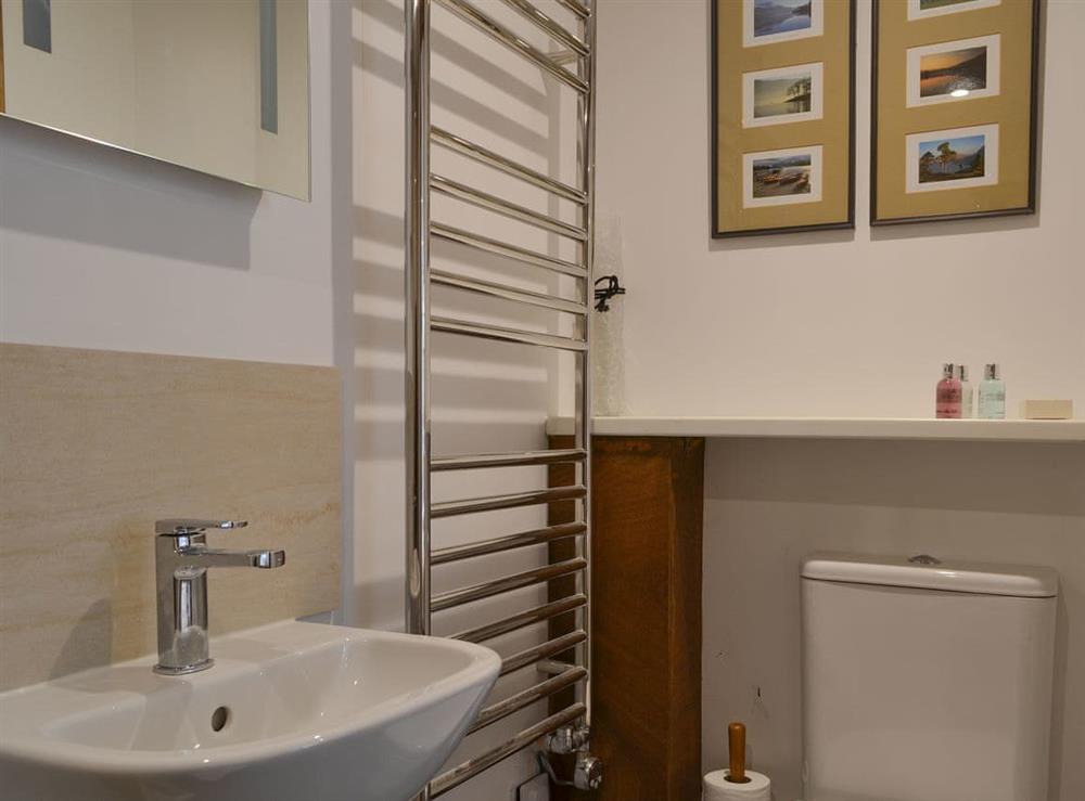 Shower room at Apple Barn in Applethwaite, near Keswick, Cumbria