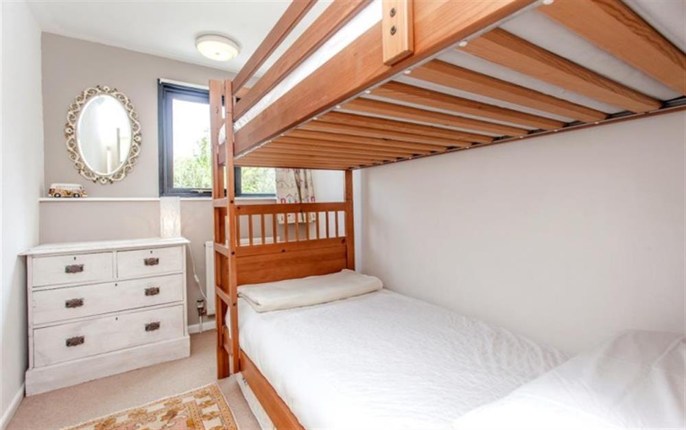 The bunk bedroom at Apple Barn in Kingston