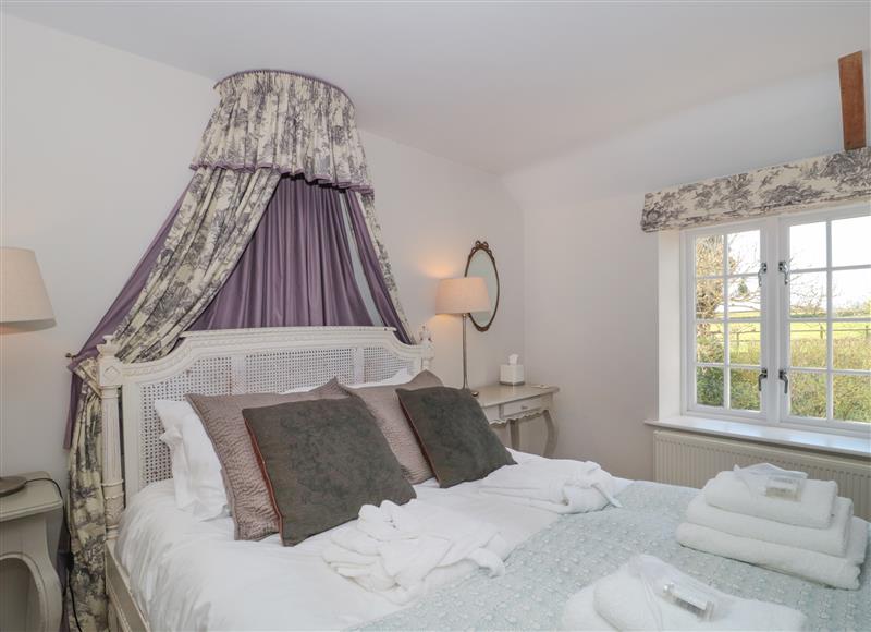 One of the 3 bedrooms at Apple Blossom House, Shipton Gorge