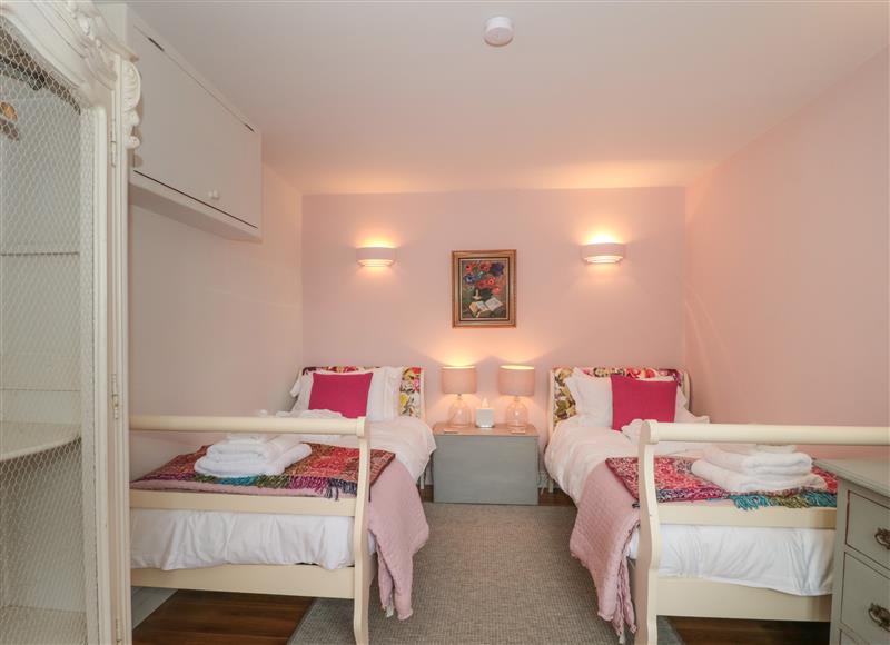 One of the bedrooms at Apple Blossom House, Shipton Gorge