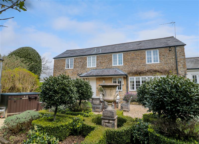 Outside at Apple Blossom House, Shipton Gorge