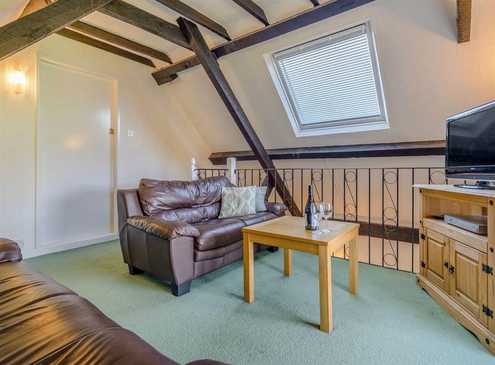Living room at Apple Cottage in Lympsham, Somerset