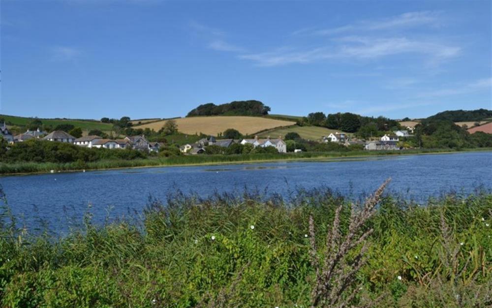 Nearby Slapton Ley at Torcross. at Apple Cottage in Slapton