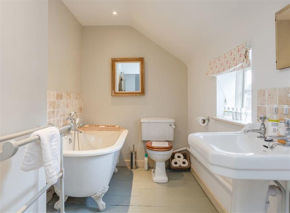 Bathroom at Apple Cottage in Wimborne Minster, Dorset