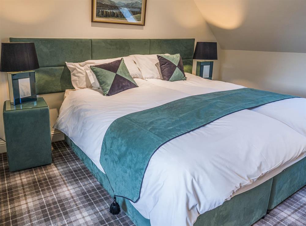 Double bedroom at Apple House in Balfron Station, near Drymen, Lanarkshire