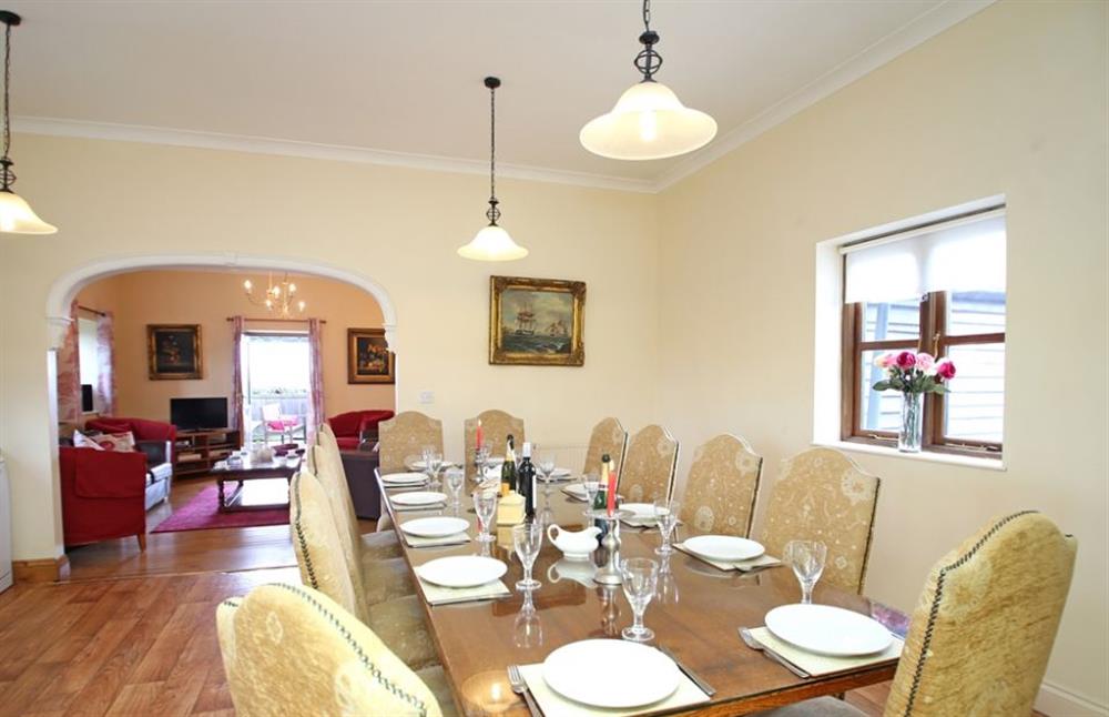 Dining room at Apple Tree Barn, Nr Ludlow, Shropshire