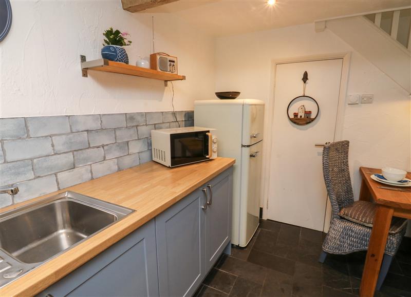 This is the kitchen at Apple Tree Cottage, Appledore