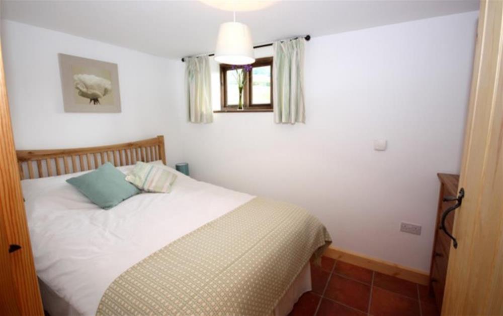 Ground floor double bedroom at Apple Tree Cottage, Awliscombe in Honiton