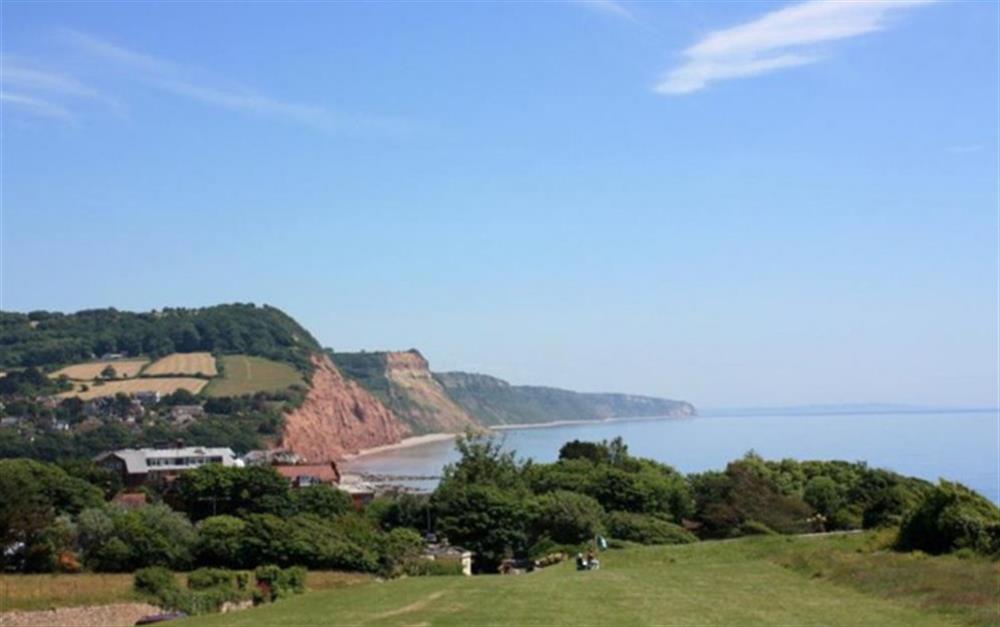 The coast at nearby Sidmouth at Apple Tree Cottage, Awliscombe in Honiton
