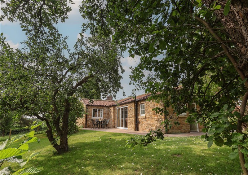 Enjoy the garden at Apple Tree Cottage, Crambe near Malton