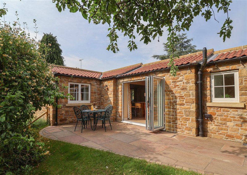 Outside at Apple Tree Cottage, Crambe near Malton