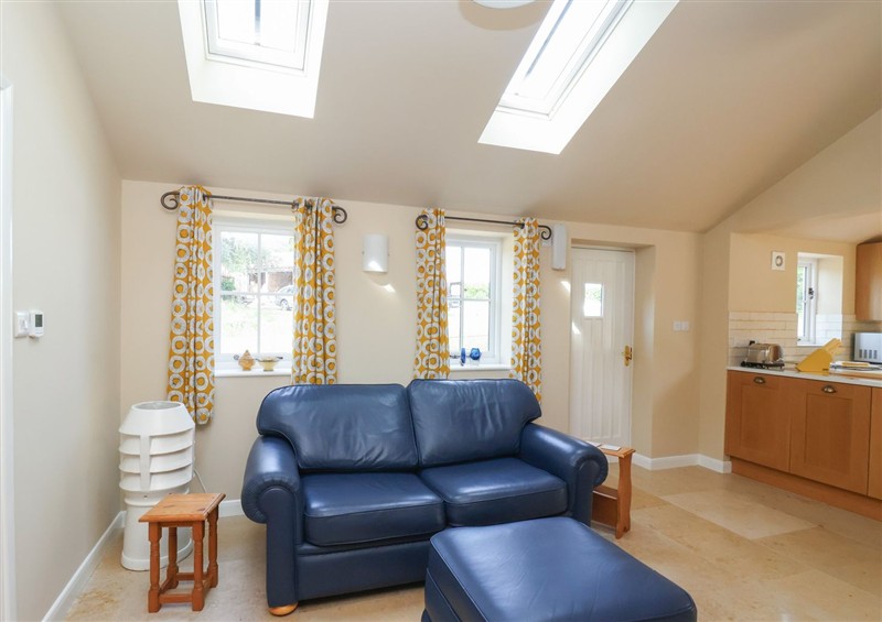 The living area at Apple Tree Cottage, Crambe near Malton