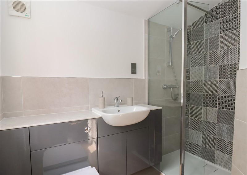This is the bathroom at Apple Tree Cottage, Crambe near Malton