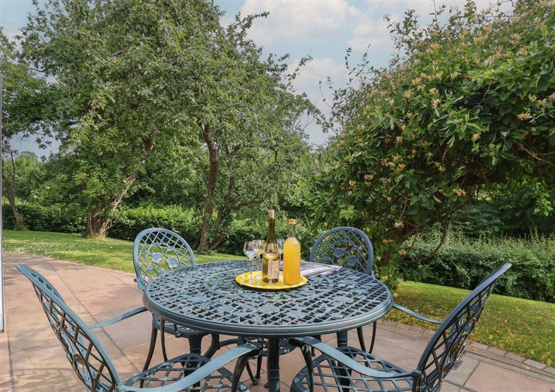 This is the garden at Apple Tree Cottage, Crambe near Malton