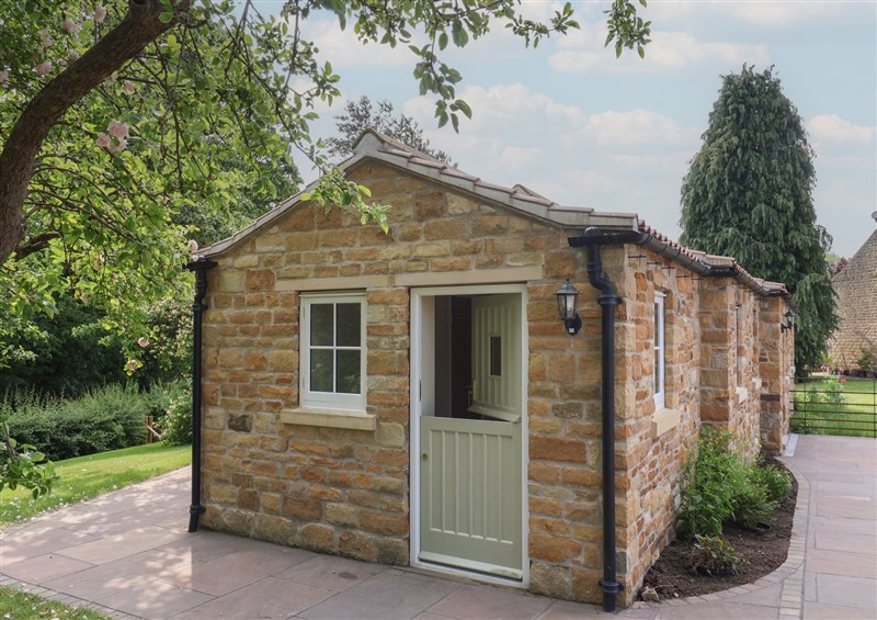 This is the setting of Apple Tree Cottage at Apple Tree Cottage, Crambe near Malton