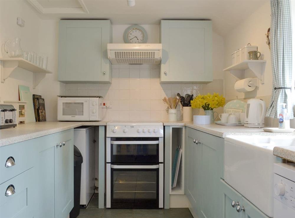 Well-equipped fitted kitchen at Apple Tree Cottage in Dereham, Norfolk
