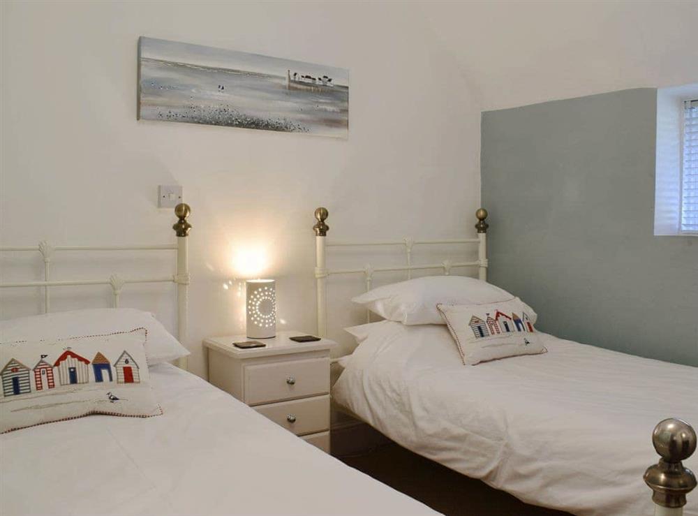 Twin bedroom at Apple Tree Cottage in Shorwell, near Newport, Isle Of Wight