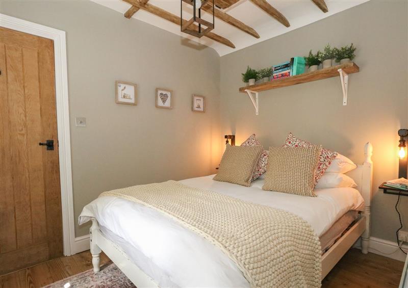 One of the bedrooms at Apple Tree Cottage, Upton near Ringstead Bay
