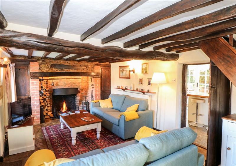 Relax in the living area at Apple Tree Cottage, Warnham