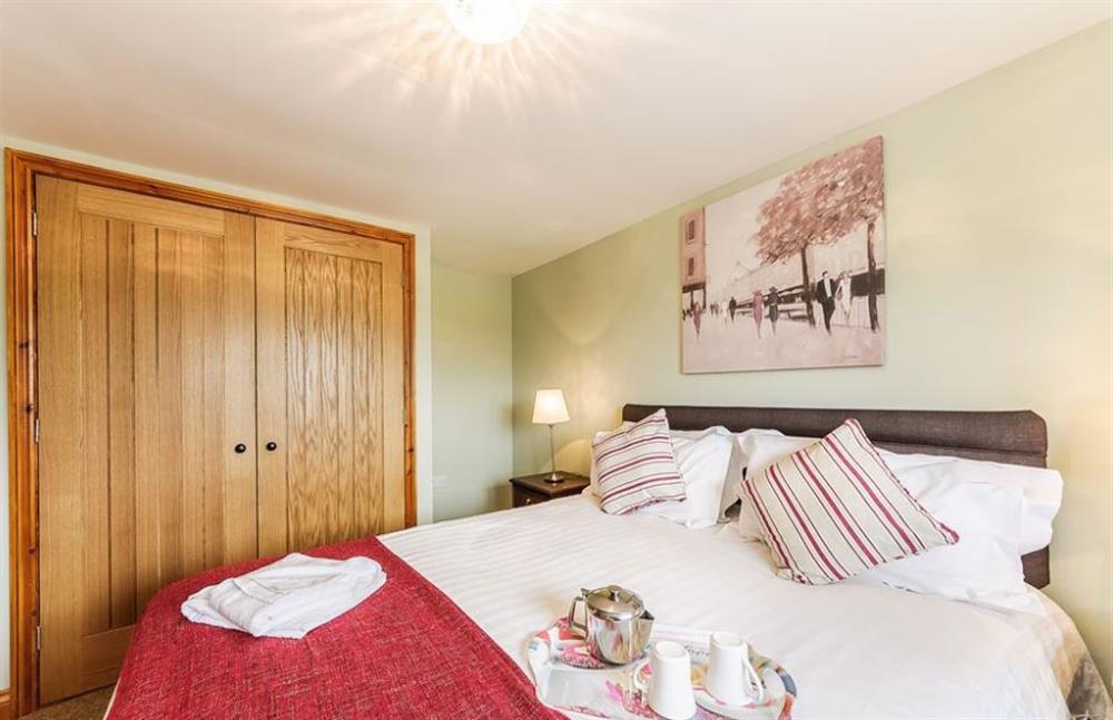 Double bedroom at Apple Tree Lodge, Nr Ludlow, Shropshire