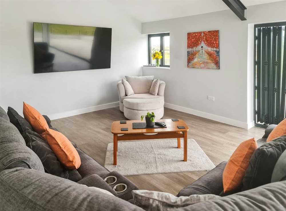 Living area at The Bungalow, 