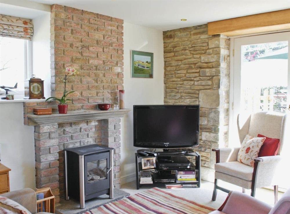 Living room at Appleshine Cottage in Almondbury, North Yorkshire