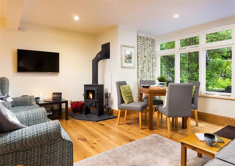 Relax in the living area at Applethwaite Cottage, Troutbeck
