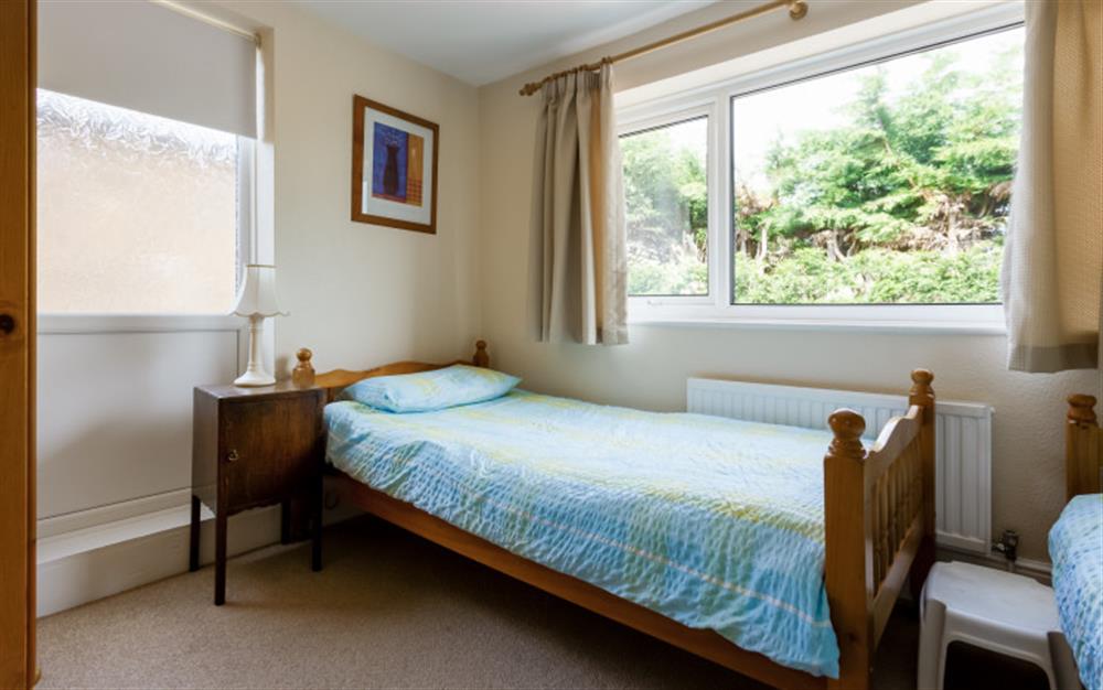 One of the bedrooms at Appletree Cottage in Brockenhurst