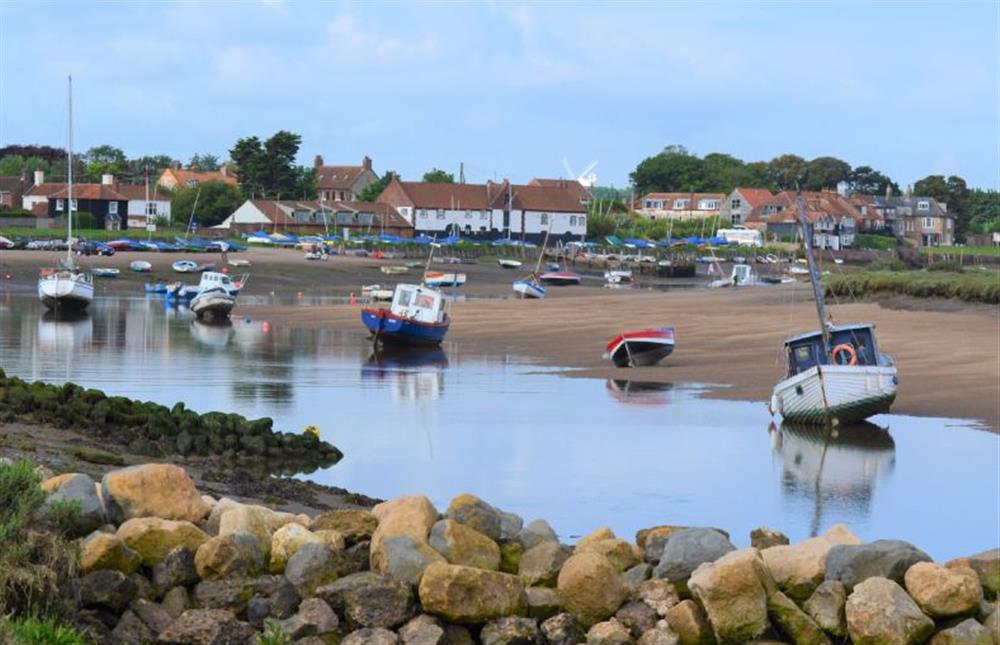 Visit Burnham Overy Staithe where you can paddleboard, sail or take a boat trip to Scolt Head Island at Appletree Cottage, Burnham Market near Kings Lynn