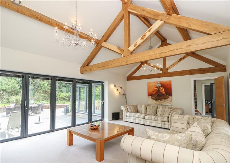 The living room at Appletree Cottage, Godshill near Fordingbridge