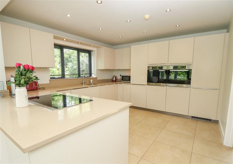 This is the kitchen at Appletree Cottage, Godshill near Fordingbridge