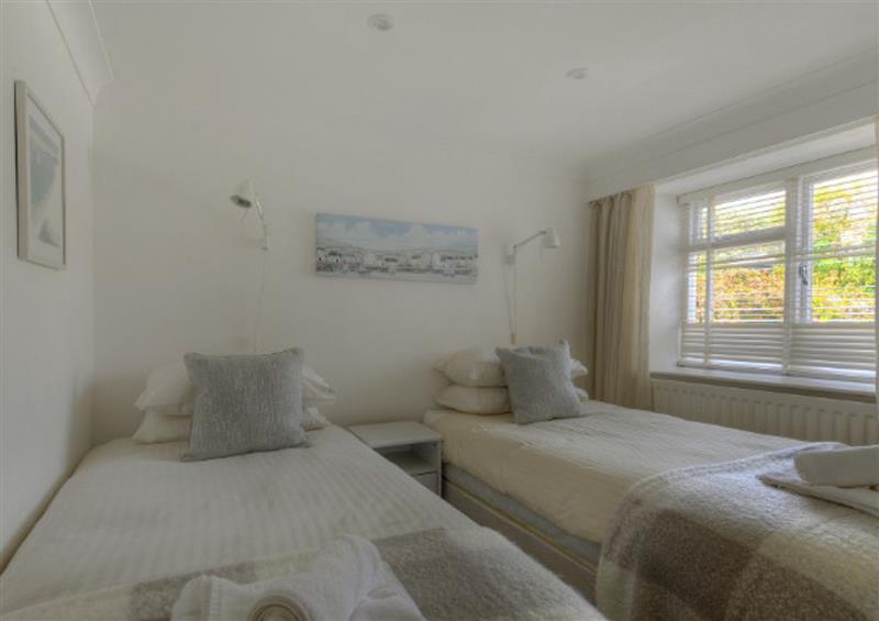One of the bedrooms at Appletree Cottage, Lyme Regis