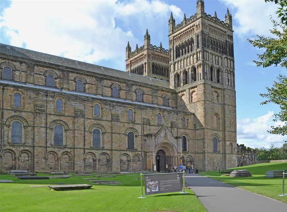 Durham Cathedral at Appletree Hut in Durham, England