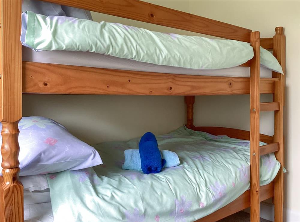 Bunk bedroom at Appletree Villa in Inverness, Inverness-Shire