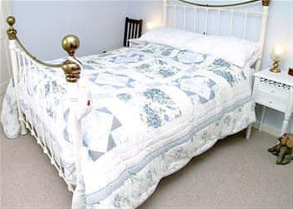 Double bedroom at Applewood Cottage in Walditch, near Bridport, Dorset