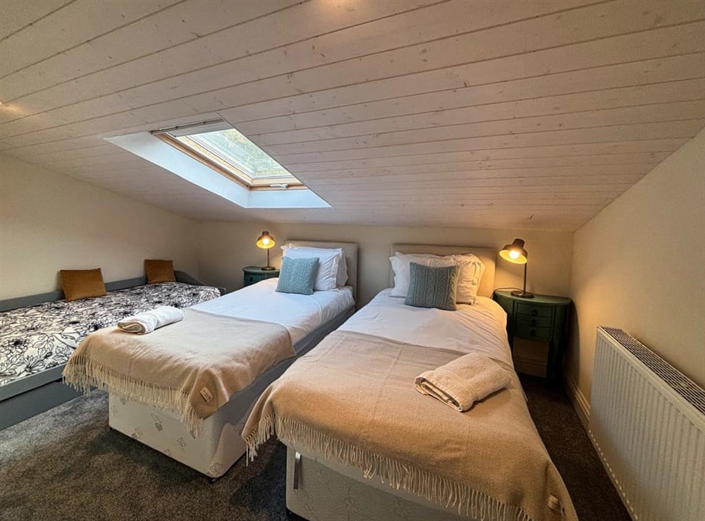 Twin bedroom at Applewood in Shrewsbury, Shropshire