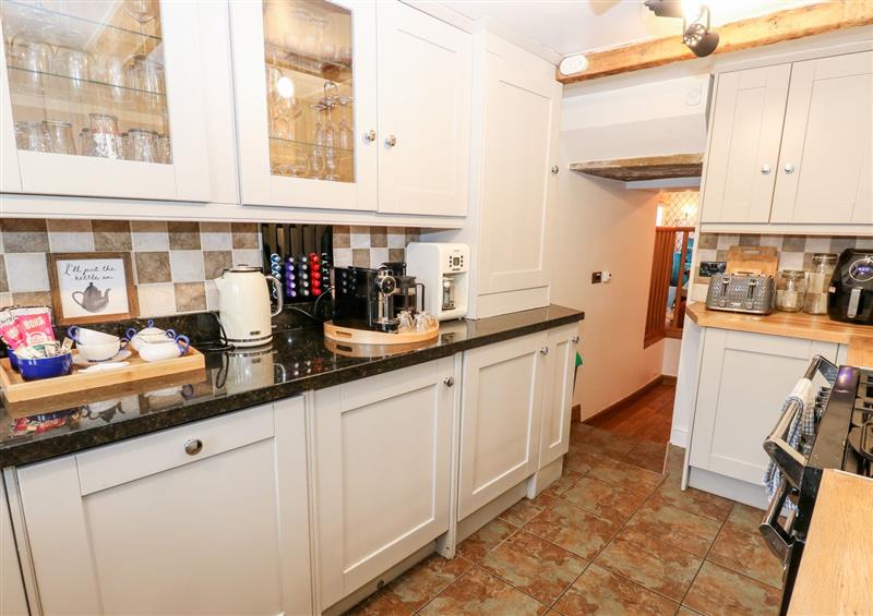 The kitchen at Apricot Cottage, Holmfirth