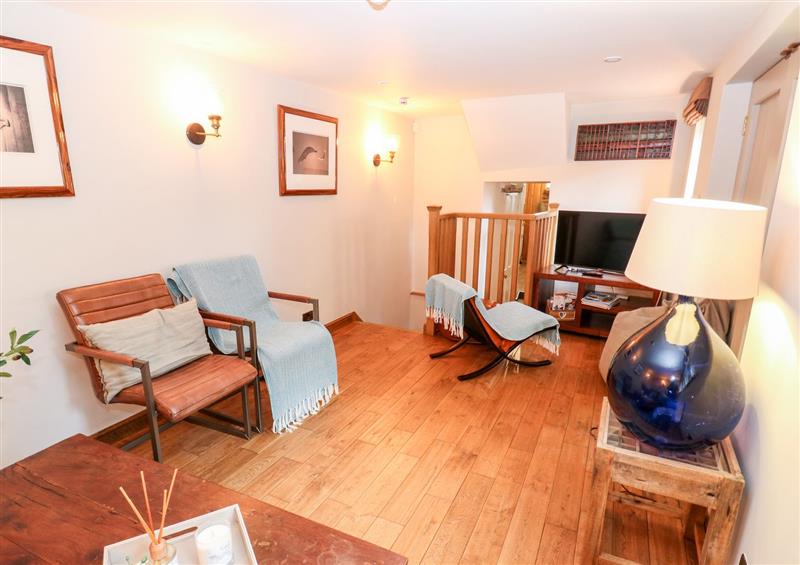 The living area at Apricot Cottage, Holmfirth